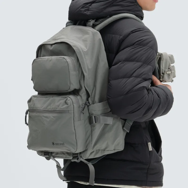 Snow Peak Nylon Mountaineering Bag Backpack Regular Unisex Dark Gray-3
