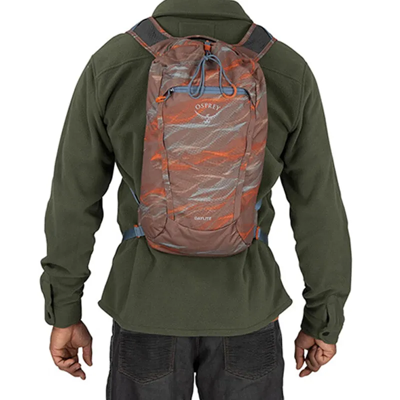 OSPREY Recycled Polyester Outdoor Hiking Bag Backpacks Unisex Sand Print-4