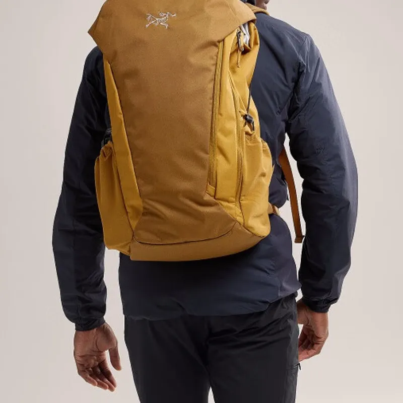 Arcteryx Mantis Polyester Backpack Regular Unisex Brown & Yukon Yellow-2