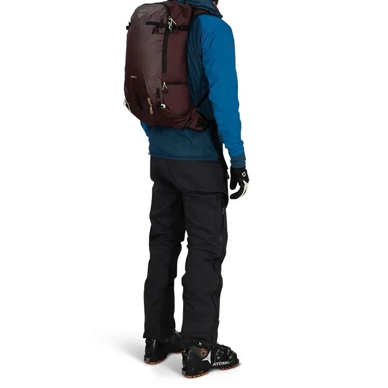 OSPREY Fabric Outdoor Mountaineering Bag Backpack Regular Unisex Purple & Mint Green-3