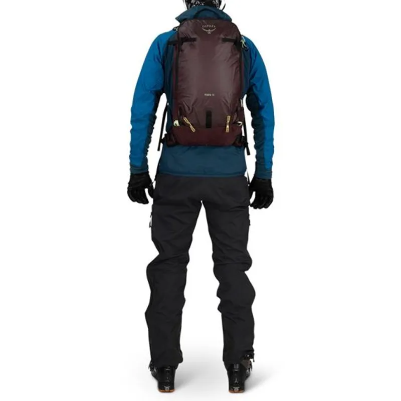 OSPREY Fabric Outdoor Mountaineering Bag Backpack Regular Unisex Purple & Mint Green-5