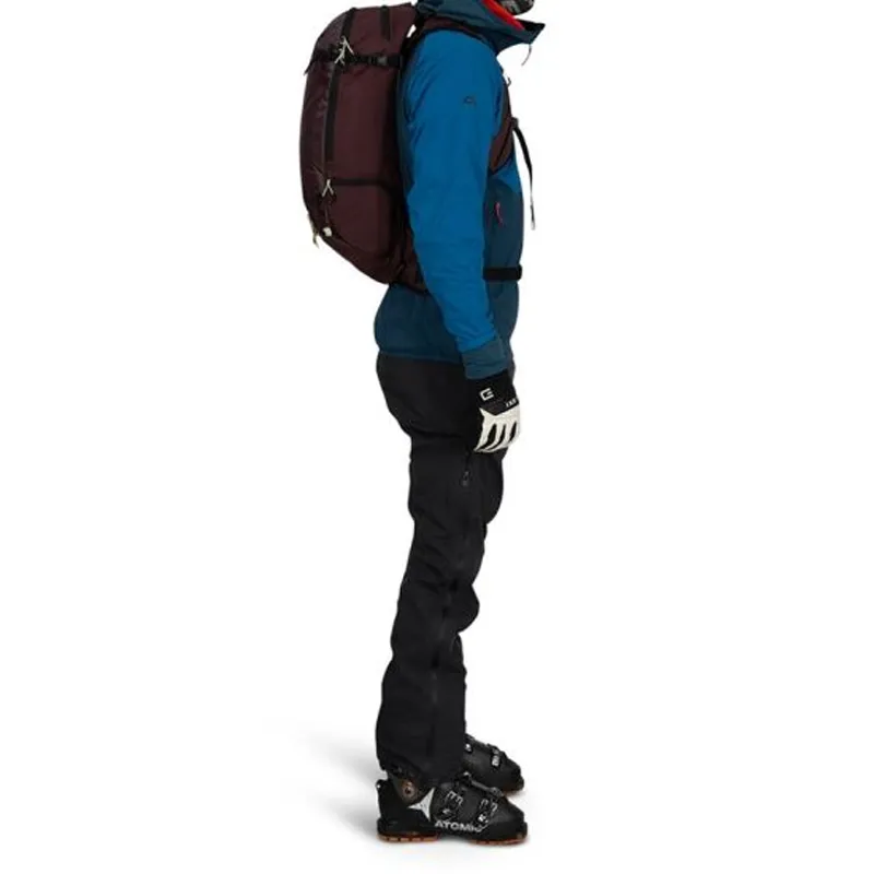 OSPREY Fabric Outdoor Mountaineering Bag Backpack Regular Unisex Purple & Mint Green-4