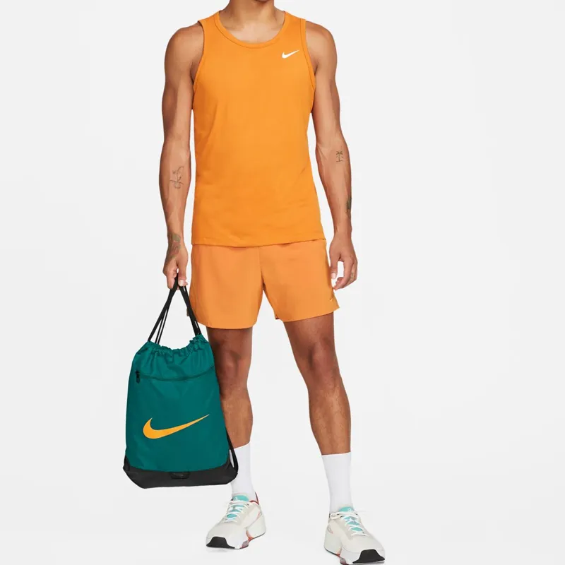 Nike Polyester Backpack Regular Unisex Dark Green-3