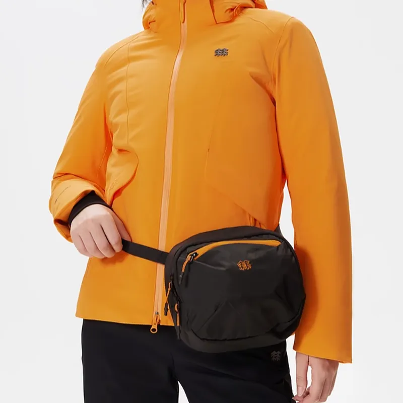 KOLON SPORT Fabric Fanny Pack Regular Unisex Latte Brown-5