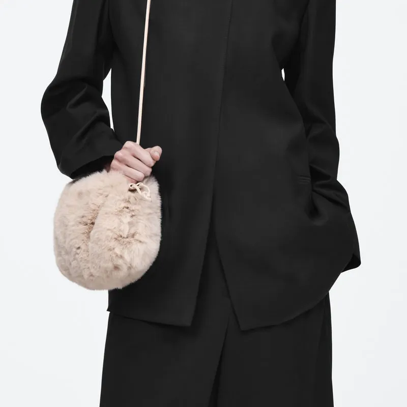 COS Polyester Clutch Regular Women's Light Pink-4