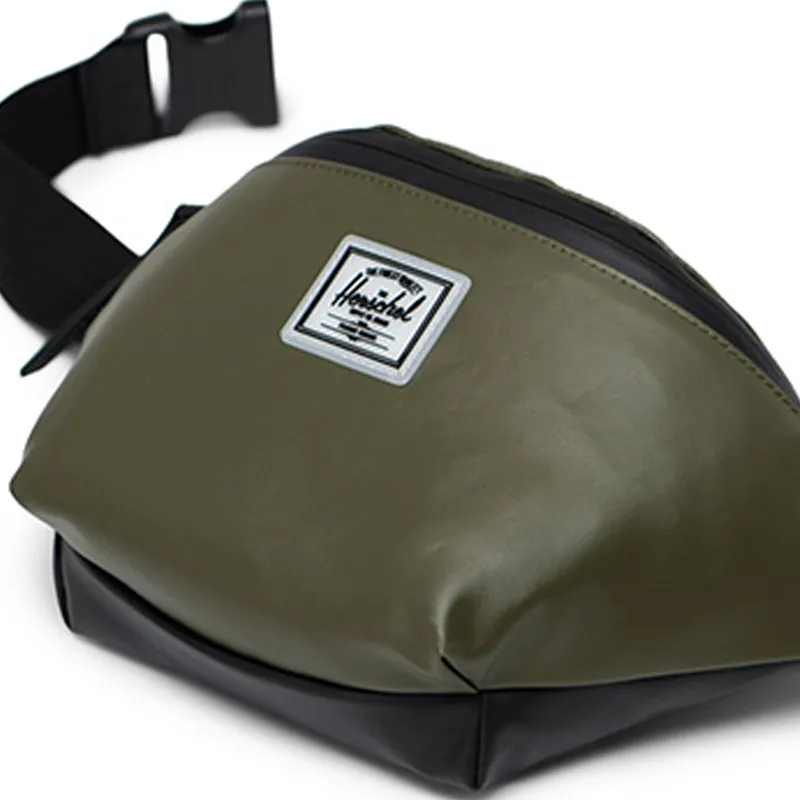 Herschel Recycled Material Shoulder Bag Regular Unisex Evergreen Ivy Green-3