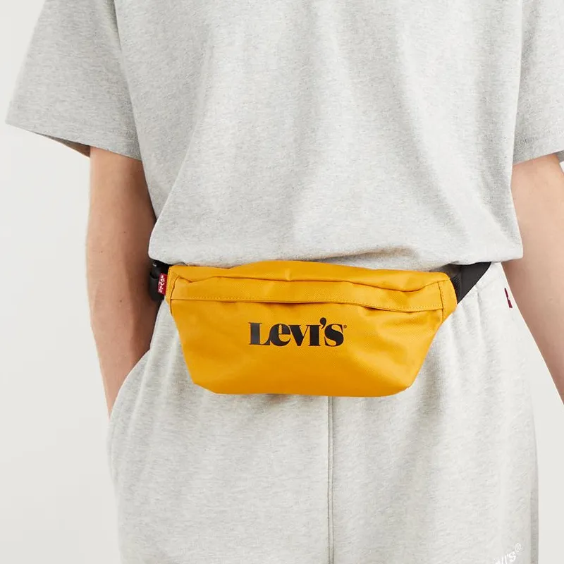 Levi's Polyester Fanny Pack Regular Men's Yellow-5