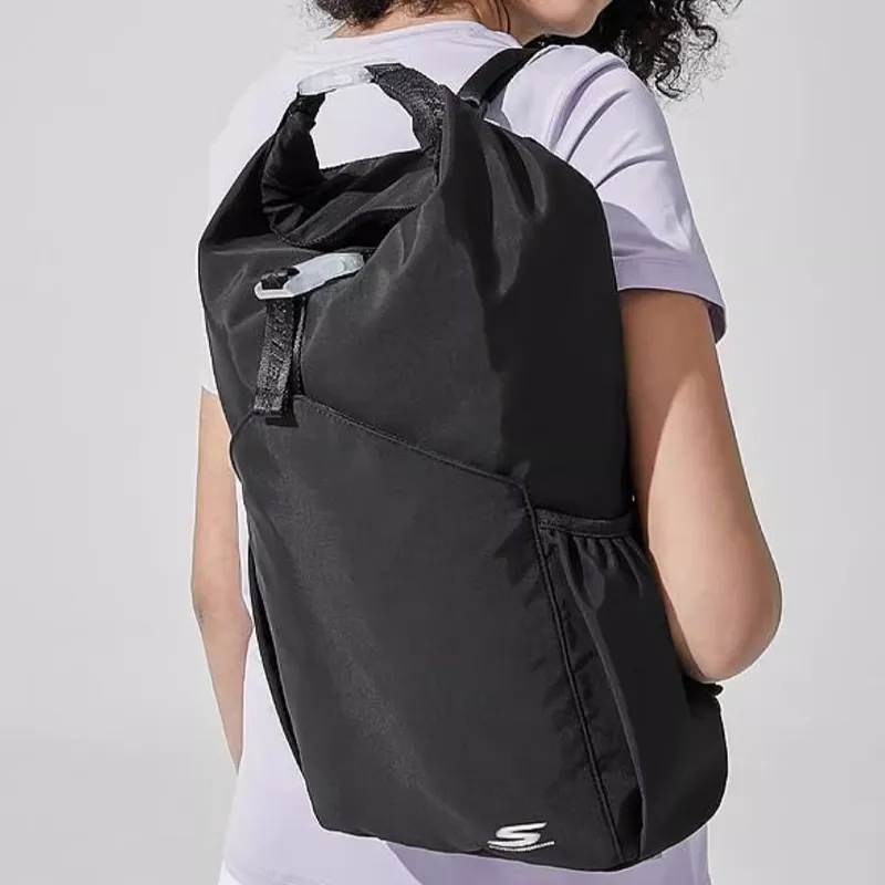 Skechers Fabric Backpack Regular Unisex Carbon Black-3