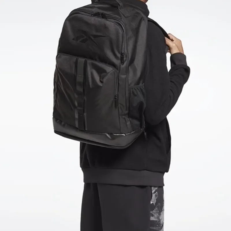 Reebok Recycled Material Backpack Unisex Black-3