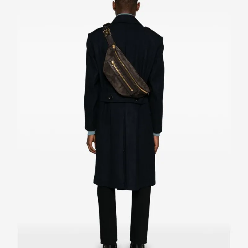 TOM FORD Suede Belt Bag-5