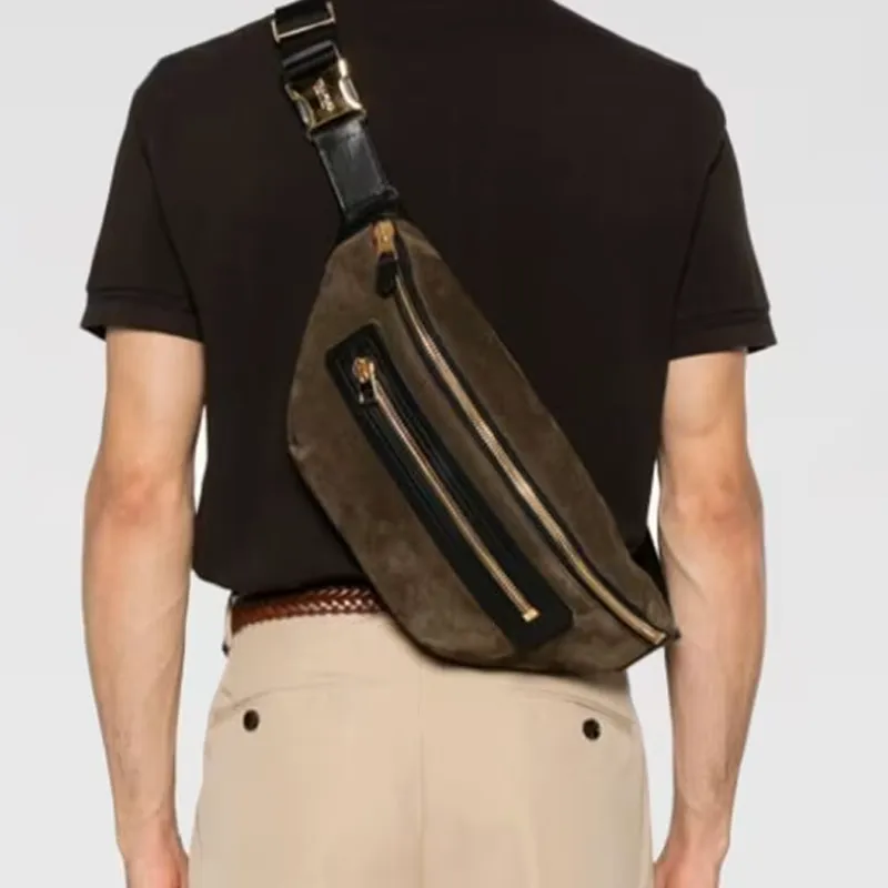 TOM FORD Suede Belt Bag-4