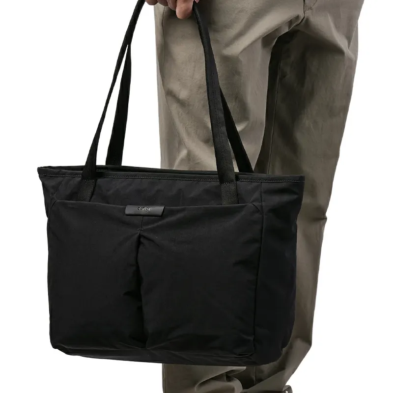 BELLROY Nylon Tote Bag, Shopping Bag, Handbag, Shoulder Bag Medium Size Unisex Aurora Black-3