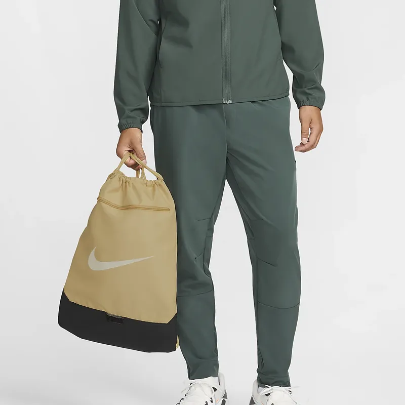 Nike Polyester Backpack Unisex Sesame & Black & Light Ivory-4