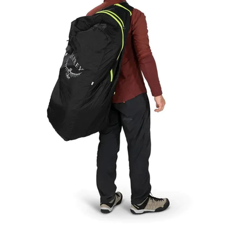 OSPREY Nylon Travel Bag Large Size Unisex Black-5