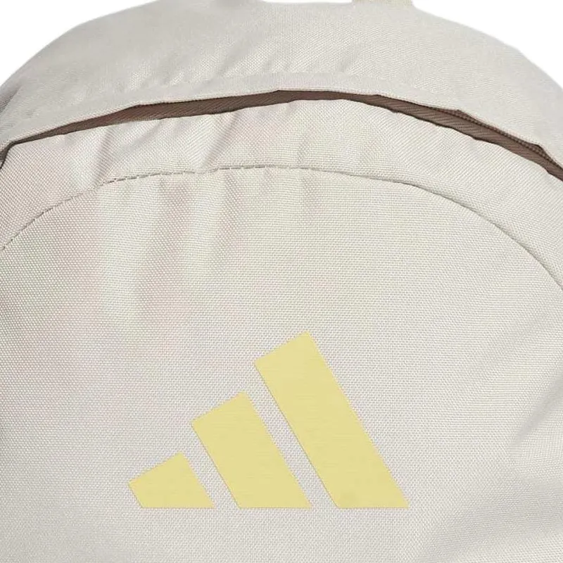 Adidas Polyester Backpack Unisex Aluminum Oxide & Pink & Yellow-5