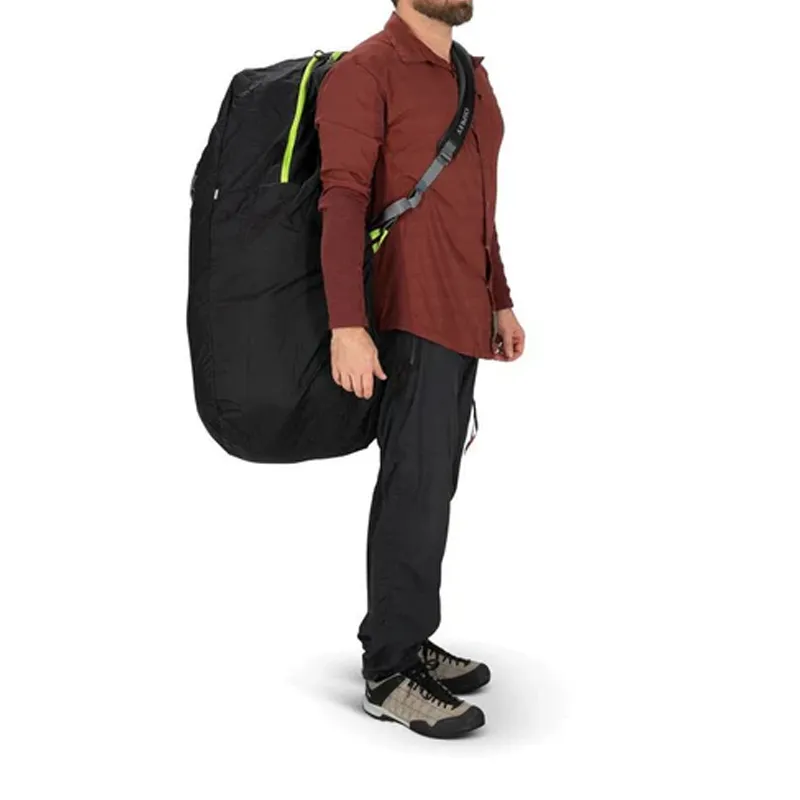 OSPREY Nylon Travel Bag Large Size Unisex Black-3