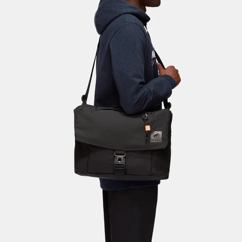 MAMMUT Xeron Polyamide Messenger Bag, Shoulder Bag, Crossbody Bag, Handbag Men's Black-2
