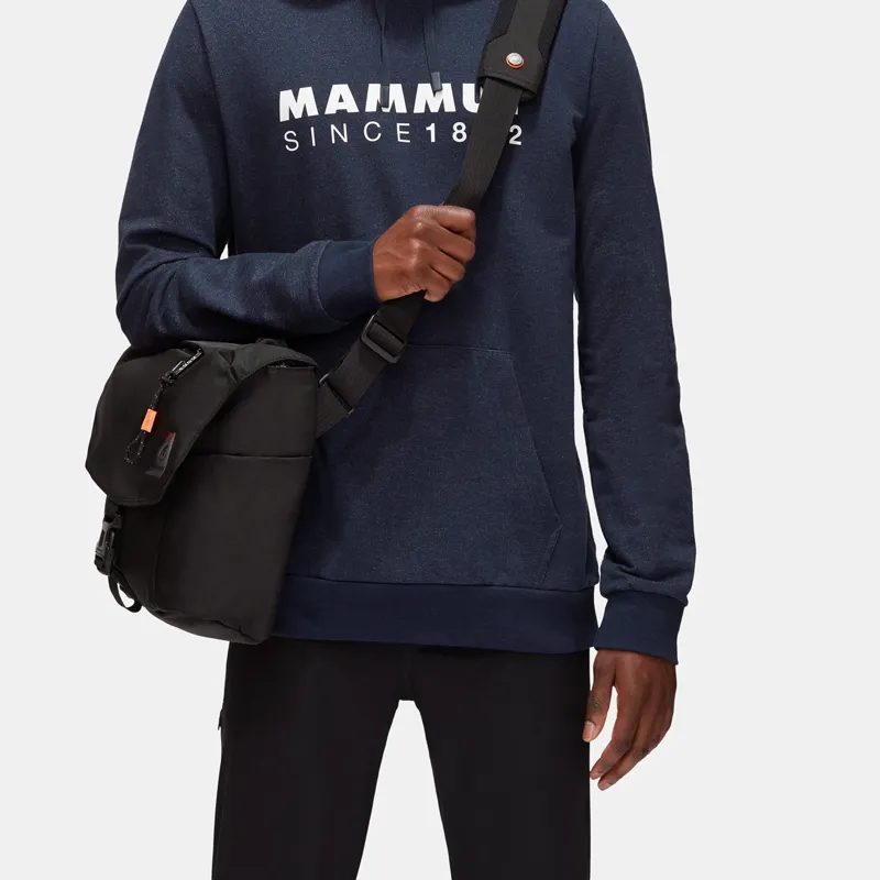 MAMMUT Xeron Polyamide Messenger Bag, Shoulder Bag, Crossbody Bag, Handbag Men's Black-4