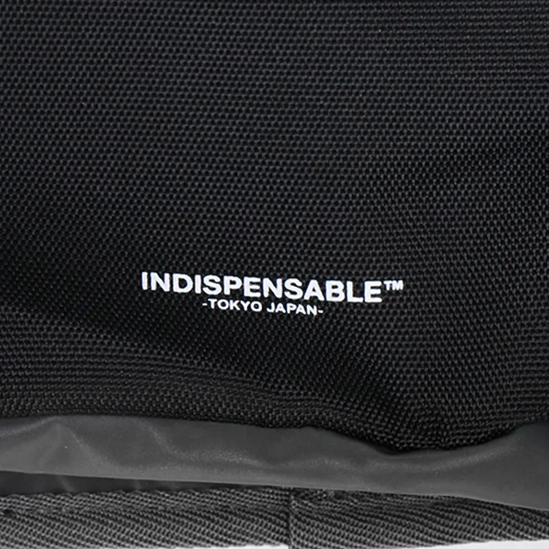 Indispensable Polyester Irregular Shaped Bag Backpack Unisex Aurora Black-5