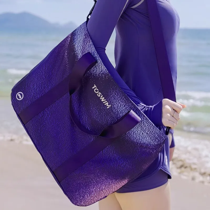 TOSWIM Polyester Portable Crossbody Bag Shoulder Bag Regular Women's Purple-3