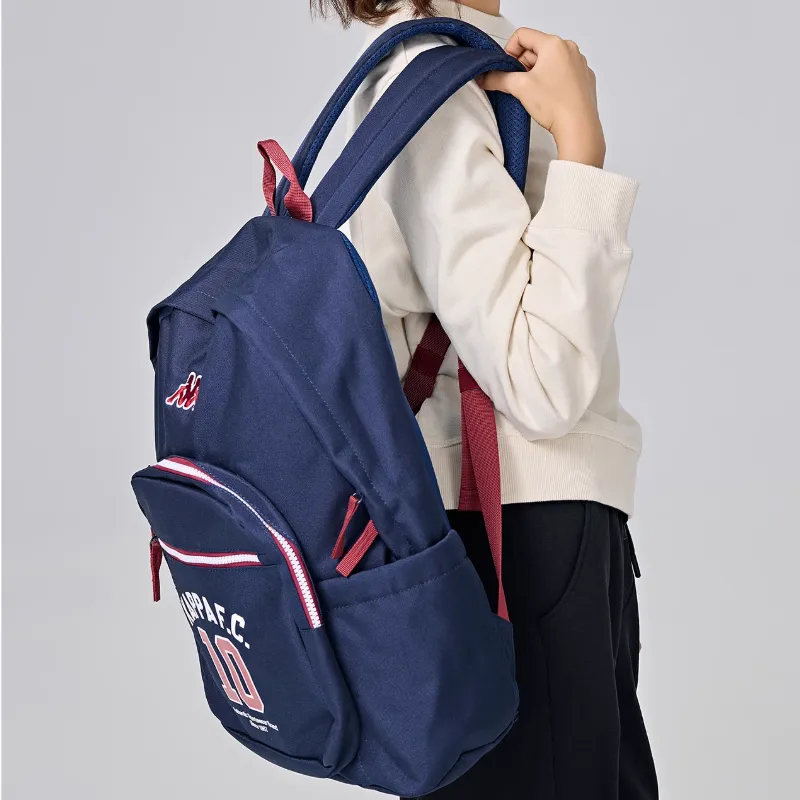 Kappa Fabric Backpack Unisex Blue-4