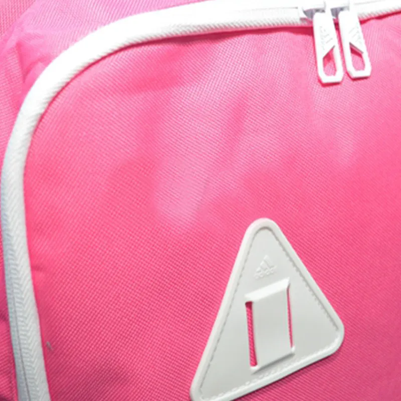 Adidas Polyester Backpack Medium Size Unisex Half Neon Pink-4
