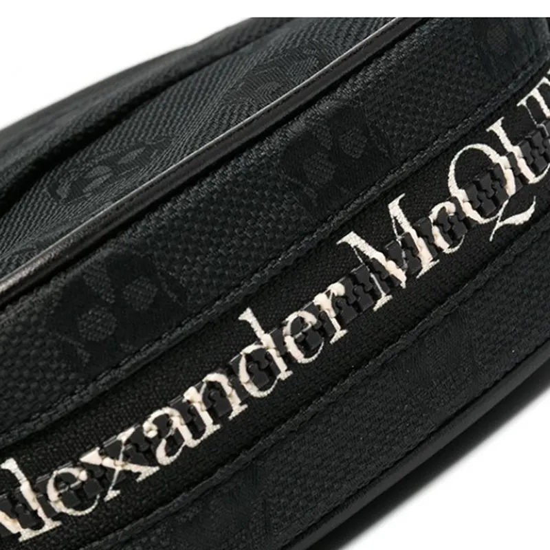 Alexander McQueen Polyester Crossbody Bag, Shoulder Bag Men's Black-2
