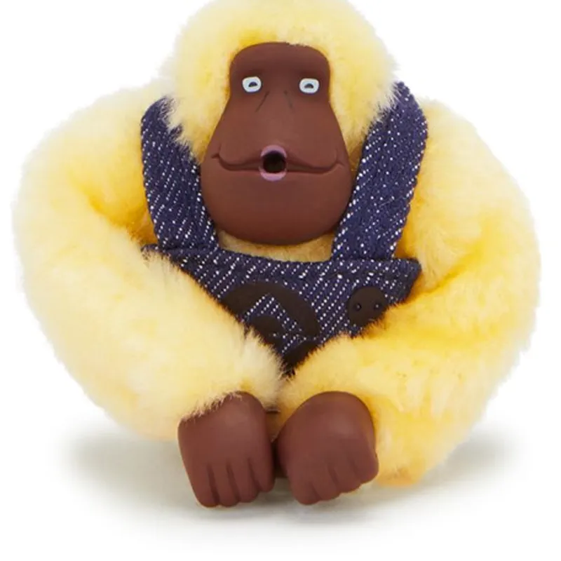 Kipling MINIONS Campus Collaboration Collection Acrylic With Polyester Bag Accessory Unisex Yellow-4