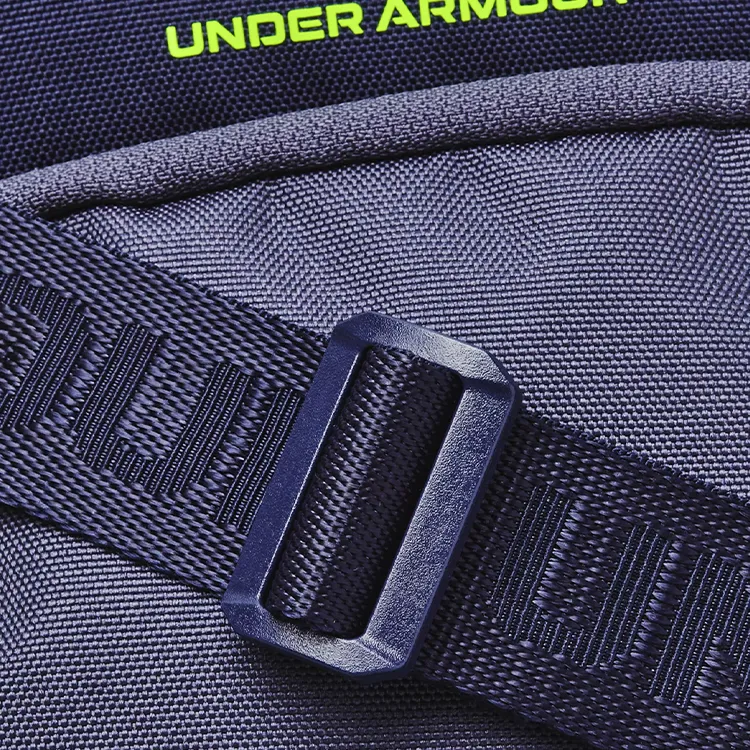 Under Armour Polyester Shoulder Bag Crossbody Bag Men's Enflamed Steel Midnight Navy-3