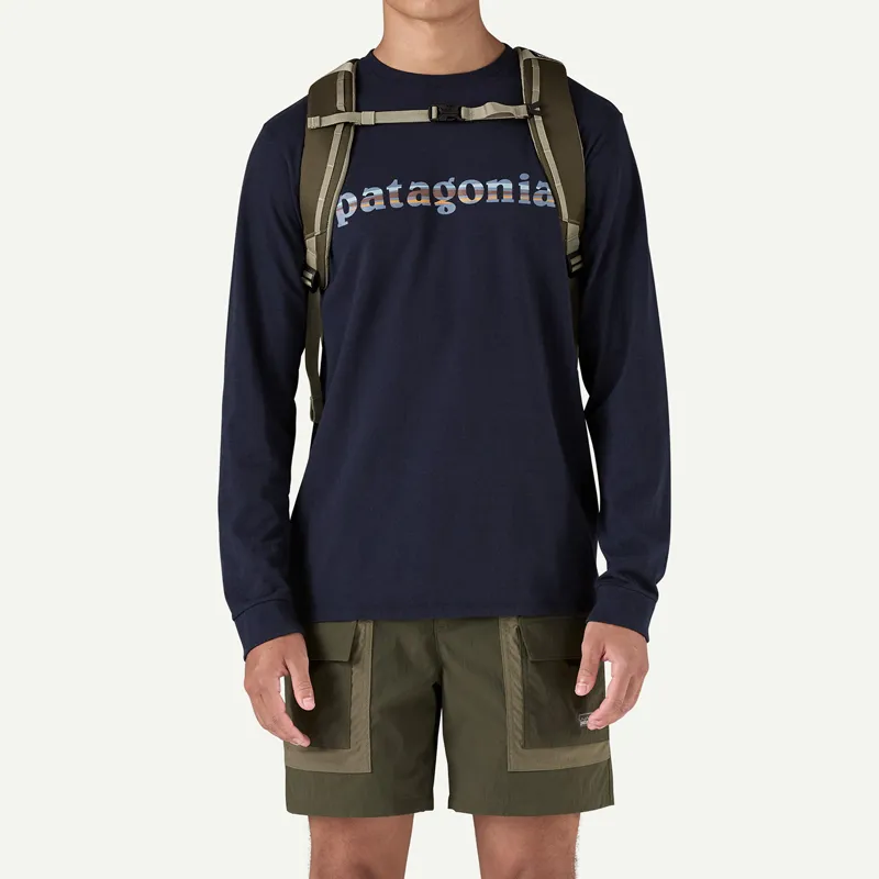 Patagonia Polyester Backpack Regular Men's Green-3