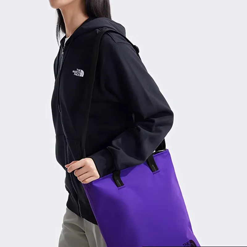 THE NORTH FACE Polyester Tote Bag Shopping Bag Shoulder Bag Handbag Unisex Summit Purple-6