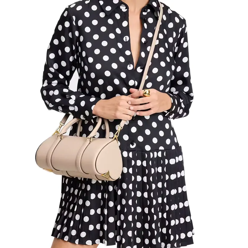Kate Spade Cow Leather Shoulder Bag Crossbody Bag Handbag Small Size Women's Milk White-4