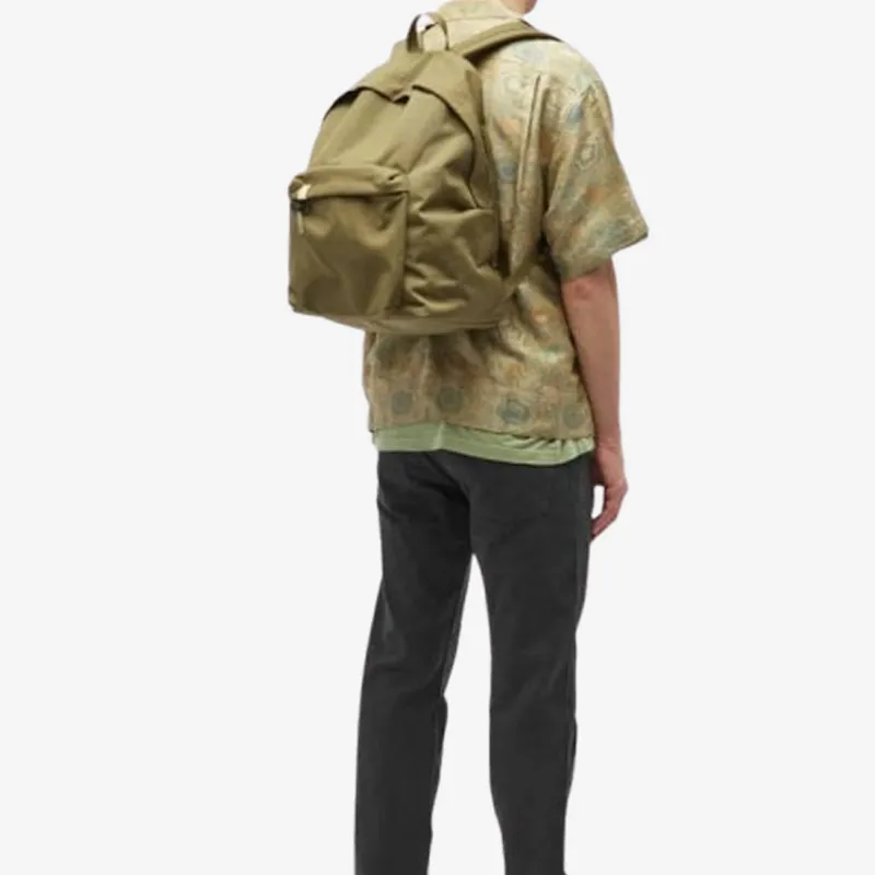 Visvim Nylon Backpack Unisex Olive Green-5