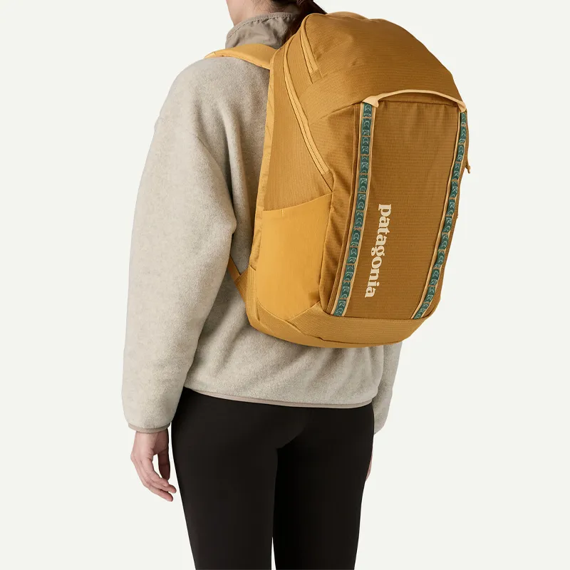 Patagonia Fabric Outdoor Hiking Bag Backpacks Unisex Ginger Yellow-2