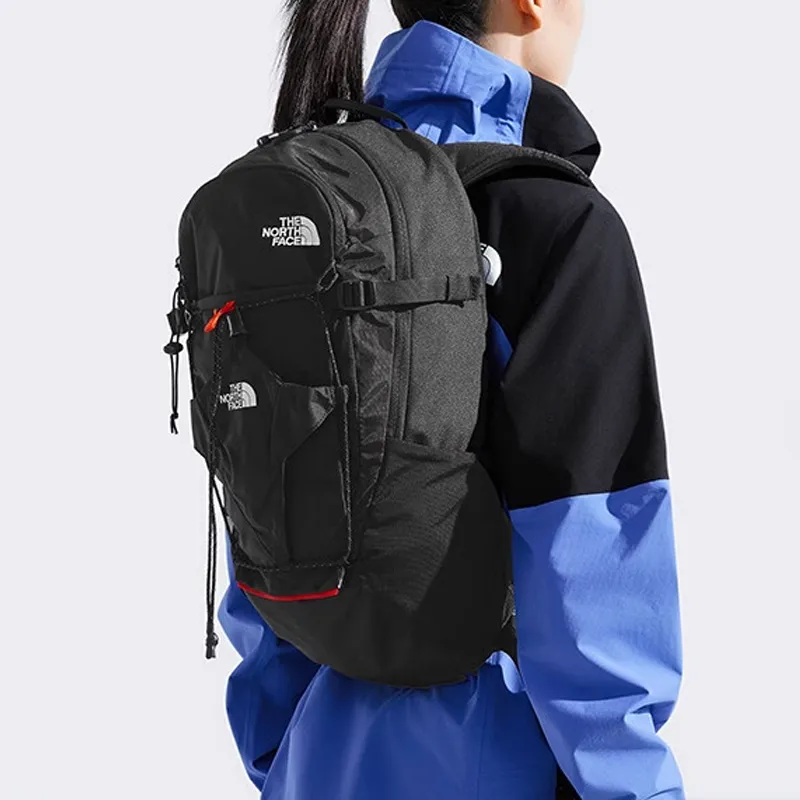 THE NORTH FACE Nylon Outdoor Hiking Bag Backpacks Unisex Cosmic Black-4