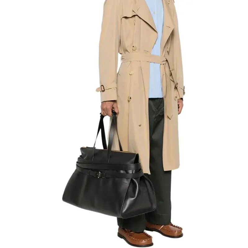 MOSCHINO Leather Holdall-4