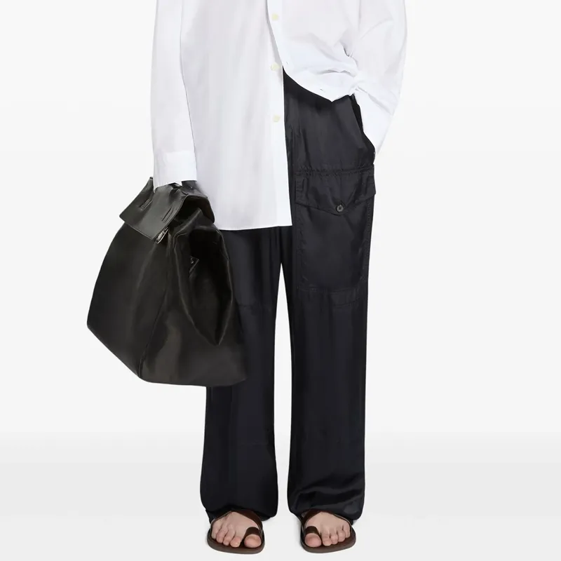 DRIES VAN NOTEN Leather Backpack-5