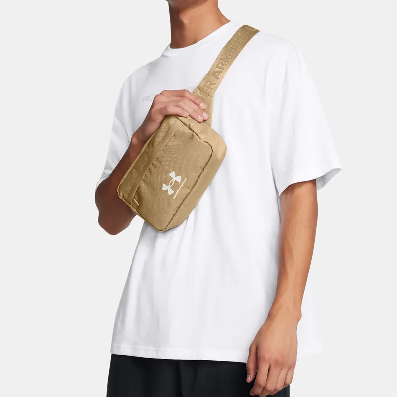 Under Armour Polyester Fanny Pack, Crossbody Bag Men's Camel-2