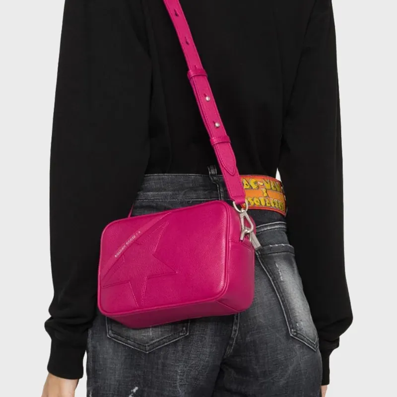 Golden Goose Star Leather Crossbody Bag-4