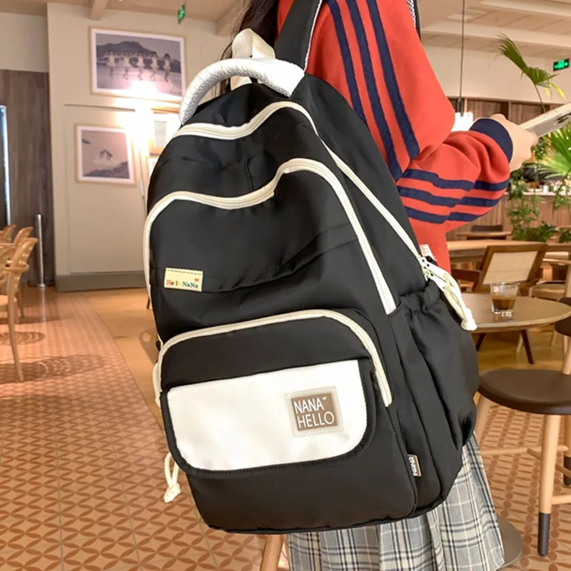CARTELO Nylon Backpack Unisex Multicolor-3