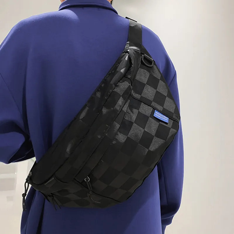 H-YXIANG Polyester Chest Unisex-7
