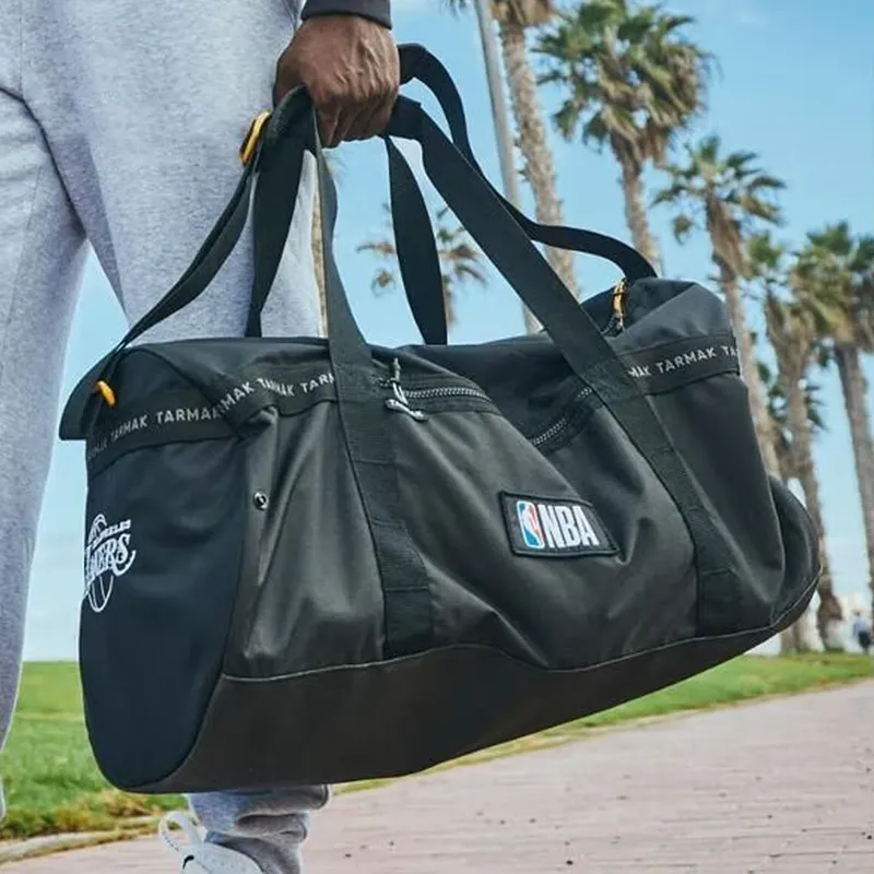 DECATHLON NBA Collaboration Polyester Gym Bag Large Size Unisex Black-2