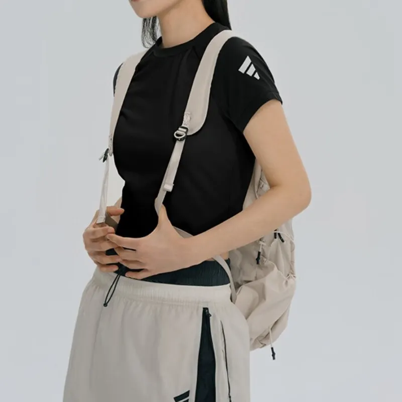 Adidas Recycled Polyester Backpack Medium Size Unisex Miracle Bauxite Brown-4