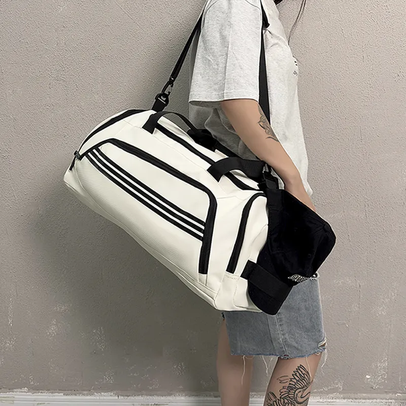 H YXIANG PU Travel Bag Unisex Multicolor-4