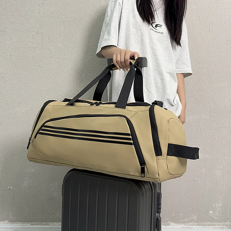 H YXIANG PU Travel Bag Unisex Multicolor-8