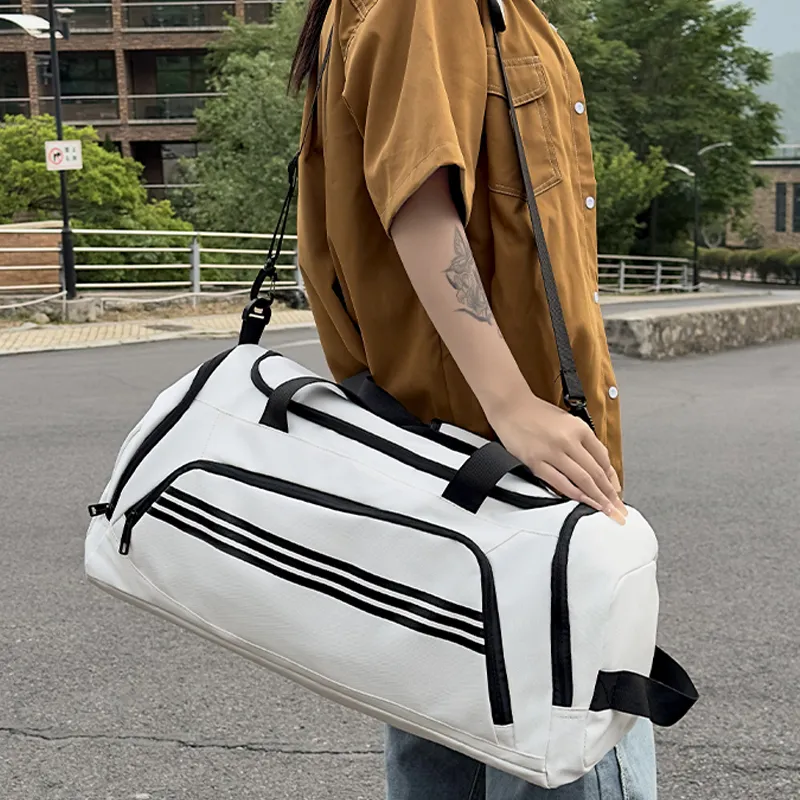 H YXIANG PU Travel Bag Unisex Multicolor-3
