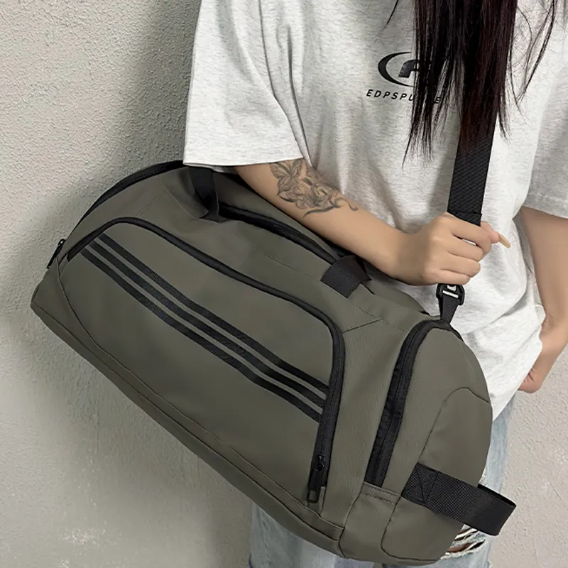 H YXIANG PU Travel Bag Unisex Multicolor-6