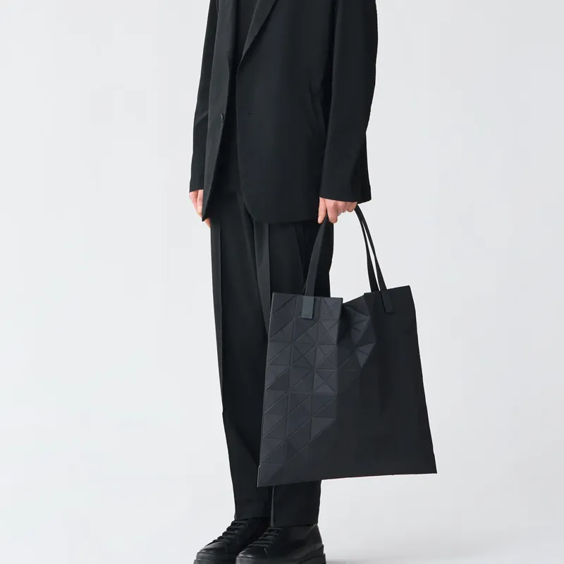 ISSEY MIYAKE Polyester Tote Bag, Shopping Bag, Shoulder Bag, Handbag Tubas Women's Black-3