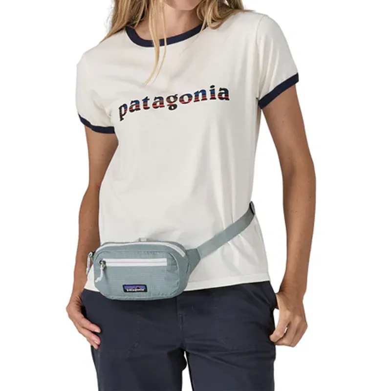 Patagonia Fanny Packs Nylon Thermal Blue Unisex-5