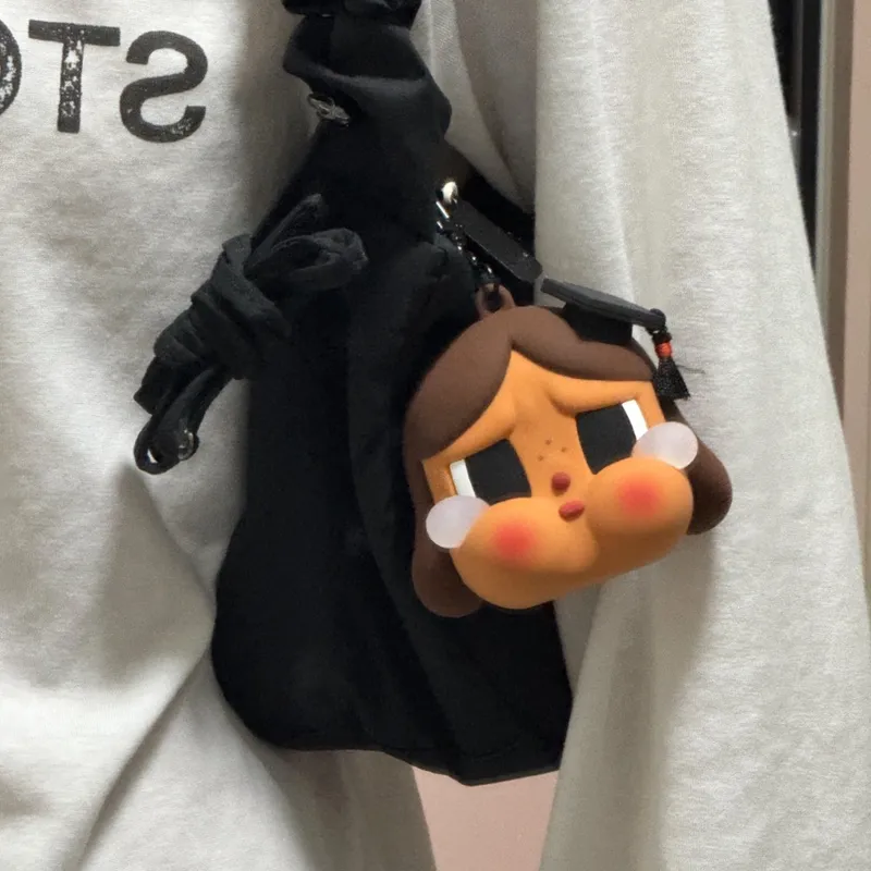 POP MART CRYBABY Silicone Earphone Case Unisex Brown-4